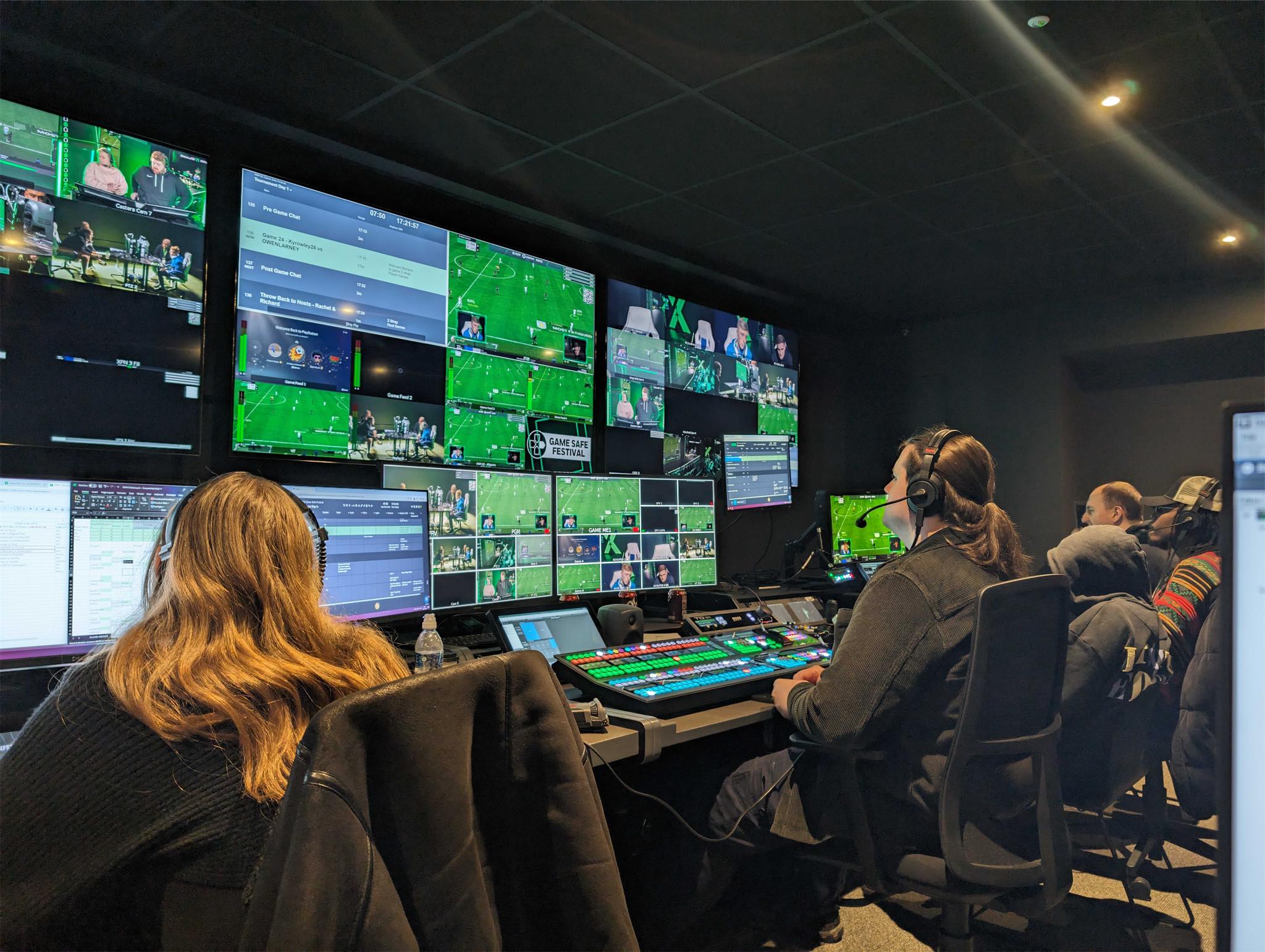 Vision mixing panel