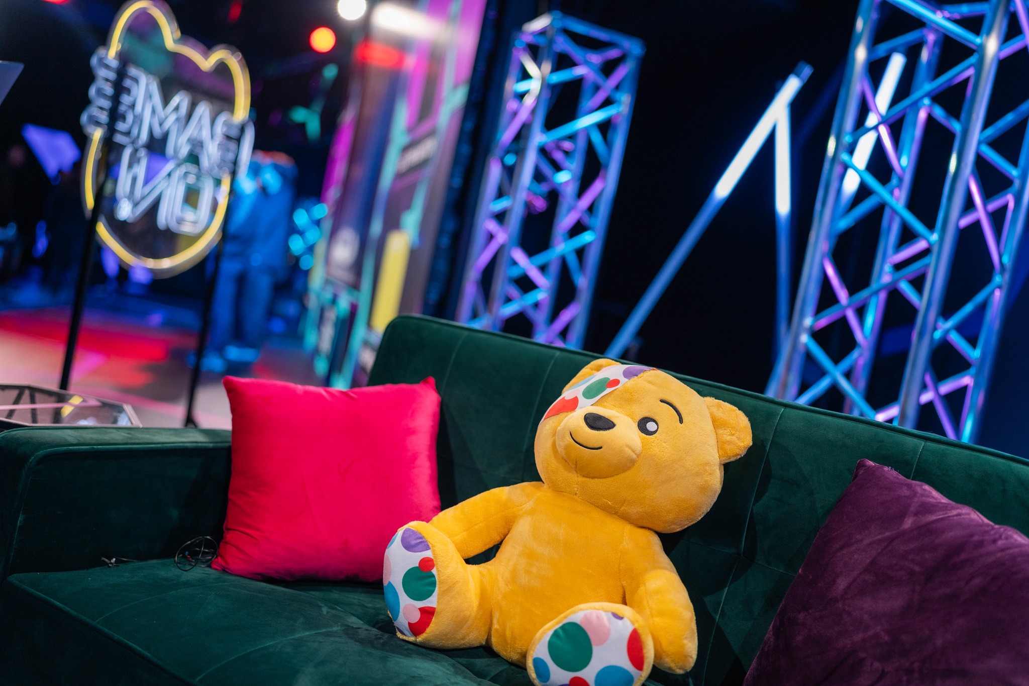 BBC Children in Need Game On broadcast
